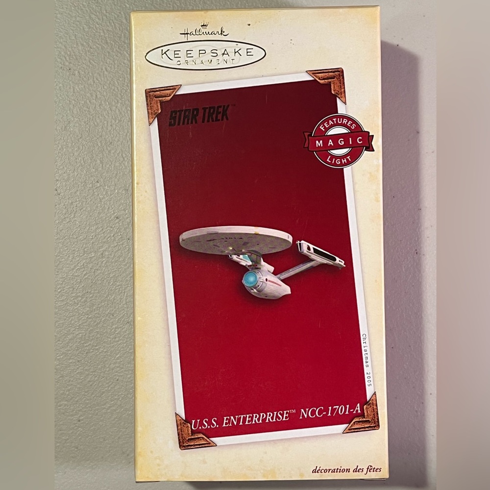 2005 Hallmark Star Trek USS Enterprise NCC-1701-A
